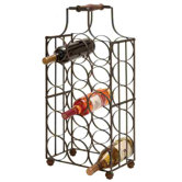 15 Bottle Tabletop Wine Rack