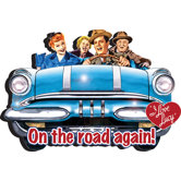 I Love Lucy Car Chunky Magnet