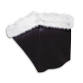 Leatherette Santa Boot Tops