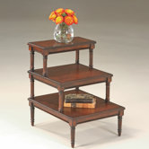 Plantation Cherry Step End Table