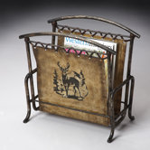Mountain Lodge Magazine Rack