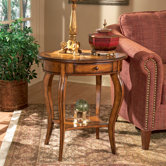Masterpiece Oval End Table