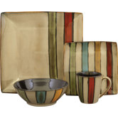 Vertigo 16 Piece Dinnerware Set