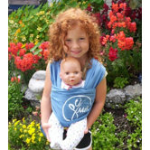 Mini Moby Wrap Cotton Doll Carrier