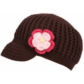 Hipster Hat with Flower