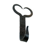 Heart Wrought Iron Hook Wall Decor