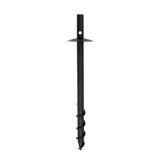 In-Ground Corkscrew Pole Base