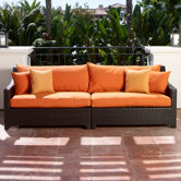 Tikka Patio Sofa with Cushions