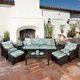 Bliss 8 Piece Deep Seating Group with Cushions