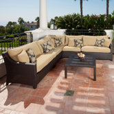 Delano 6 Piece Deep Seating Group with Cushions