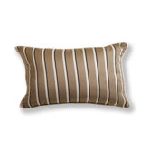 Sunbrella Patio Striped Lumbar Pillow