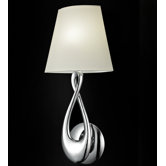 Wandleuchte "Otto" in Chrom