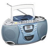 Portable CD Player with Cassette and Radio