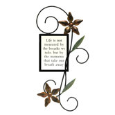 Stylish Solutions Halle "Life Is Not Measured"  Wall Art