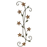 Katelyn Floral Scroll Wall Art