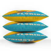 Anderson Design Group Dive Florida Throw Pillow
