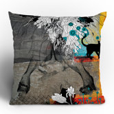 Iveta Abolina Stay Awhile Throw Pillow