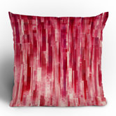 Jacqueline Maldonado Red Rain Throw Pillow