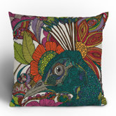 Valentina Ramos Alexis and The Flowers Throw Pillow