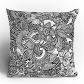 Valentina Ramos Doodles Throw Pillow