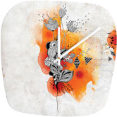 Iveta Abolina Forbbiden Thoughts Clock