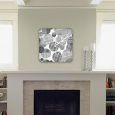 Rachael Taylor Textured Geo Custom Clock