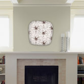 Rachael Taylor Tonal Floral Modern Clock