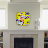 Randi Antonsen Cats 4 Modern Clock