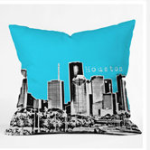 Bird Ave Houston Throw Pillow