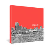 Bird Ave Miami Gallery Wrapped Canvas