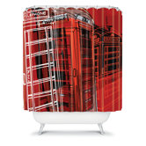 Aimee St Hill Phone Box Shower Curtain