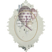 Belle13 Winter Dreamflight Clock