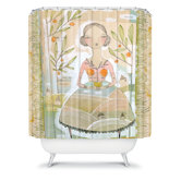 Cori Dantini Always Thoughtful Shower Curtain