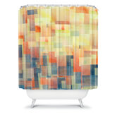 Jacqueline Maldonado Cubism Dream Shower Curtain