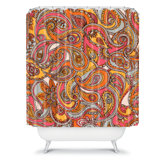 Valentina Ramos Spring Paisley Shower Curtain