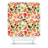 Valentina Ramos Little Birds Shower Curtain