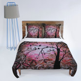 Madart Inc. Cherry Blossoms Duvet Cover Collection