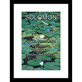 Solomon - Song of Songs Framed and Matted Print