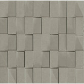 Skyline 12" x 12" Porcelain Rectified Brick in Grey