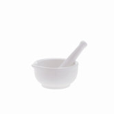 White Basics Mortar and Pestle