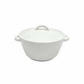 White Basics Cosmopolitan Round Casserole