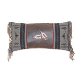 Laramie Ranger Brown Pillow