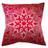 Holiday Elegance Star Pillow