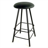 24" Straight Leg Swivel Stool