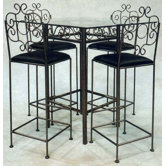 French Bar Stool with Arms