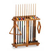 Floor Pool Cue Rack