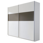 Zamoa Medium Double Gliding Door Wardrobe