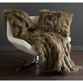 Bella Throw Blanket in Mocha