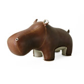 Budy the Hippo Bookend