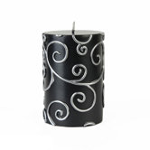 Scroll Pillar Candle